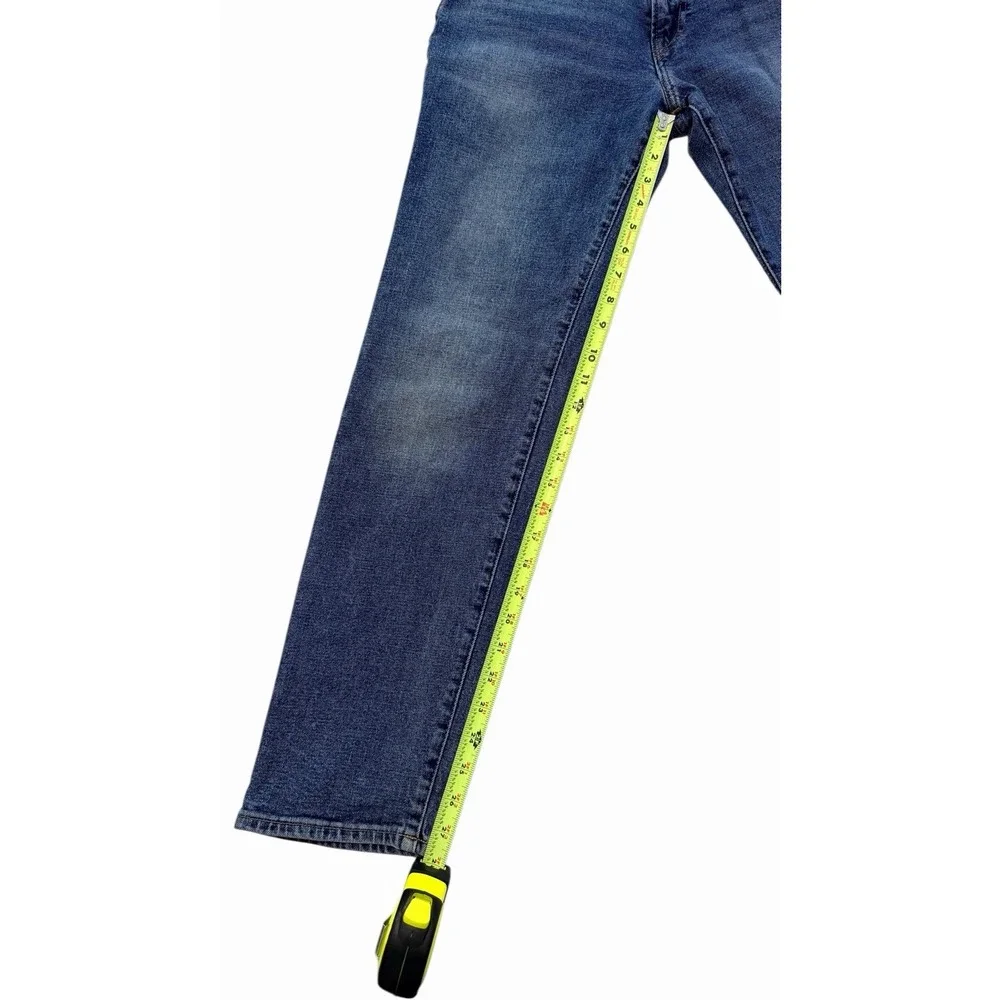 GAP Men's Straight Leg Jeans Size Blue Stretch Denim Mid Rise‎ 28x30